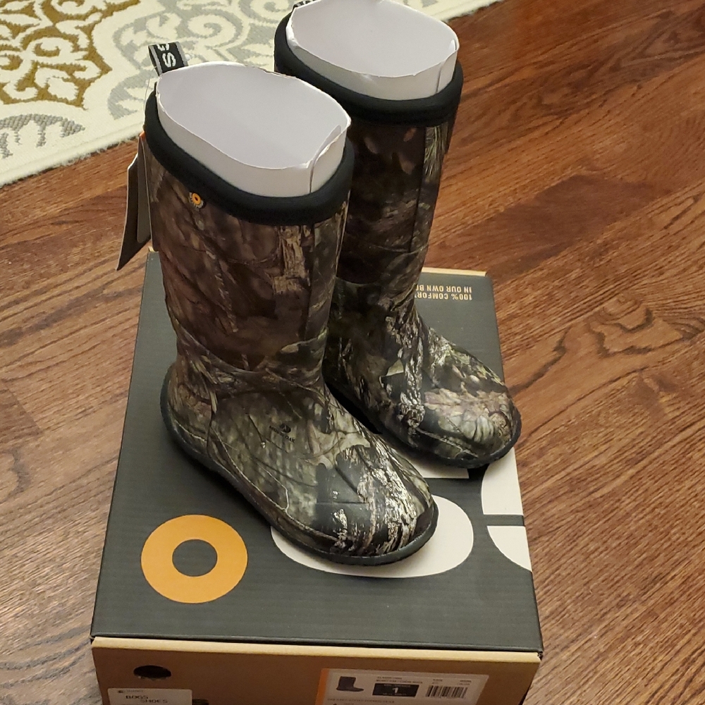 Bogs Kids Camo Rain & Snow Boots
